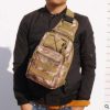 Hot Style Canvas Riding Pack Camouflage Field Sports Small Chest Bag Single Shoulder Oblique Cross Outdoor Tactical Package. - Image 3