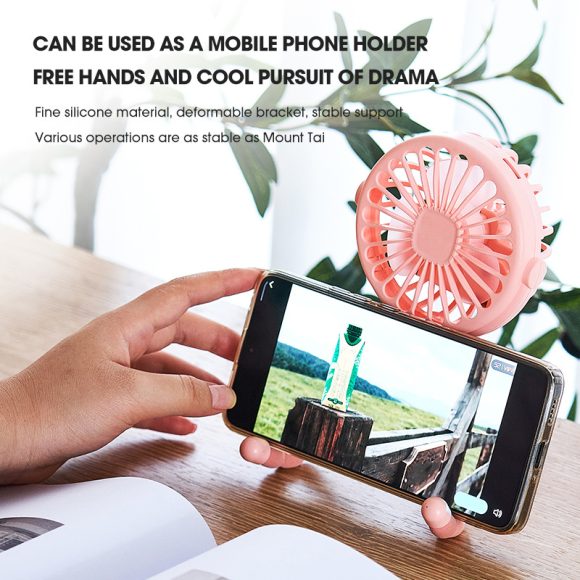 Multi Functional Children's Stroller Mini Fan Portable USB Charging Small Fan Octopus - Image 7