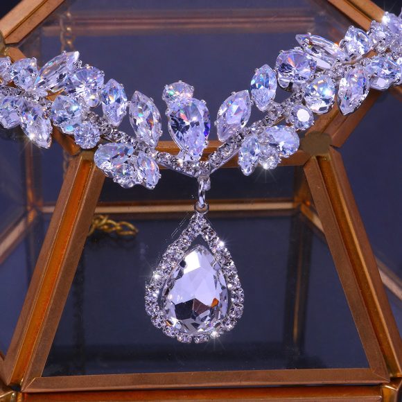 Head Chain Bridal Jewelry Women Luxury High-end Zircon Headband - Image 5