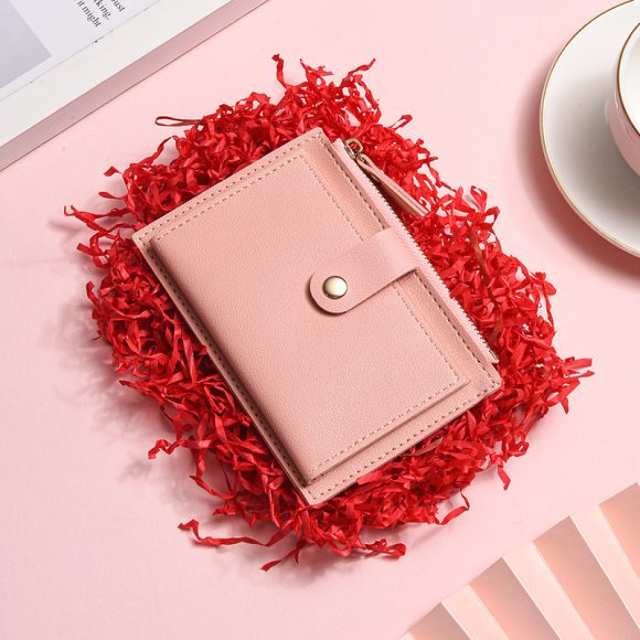 Multi Slot Student Short Zipper Coin Purse - Image 3