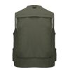 Black Vest Waistcoat Vest Men And Women With Multifunctional Tooling Style - Image 6