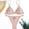 Women's Luxury Bling Diamond Bikini Set Women Push Up Bikini Set Swimsuit Crystal Bathing Suit Brazilian Low Waist Swimwear - Image 2