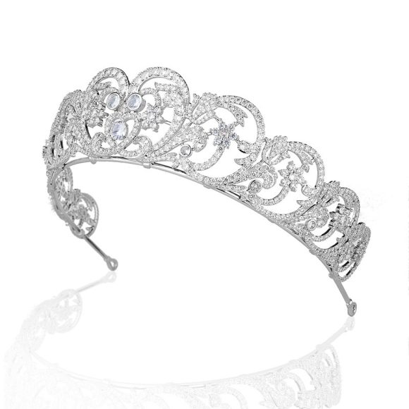 Crown Bridal Wedding Zircon Stone Jewelry Wedding Accessories - Image 2