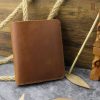 Multiple Card Slots Top Layer Leather Crazy Horse Leather Wallet - Image 5