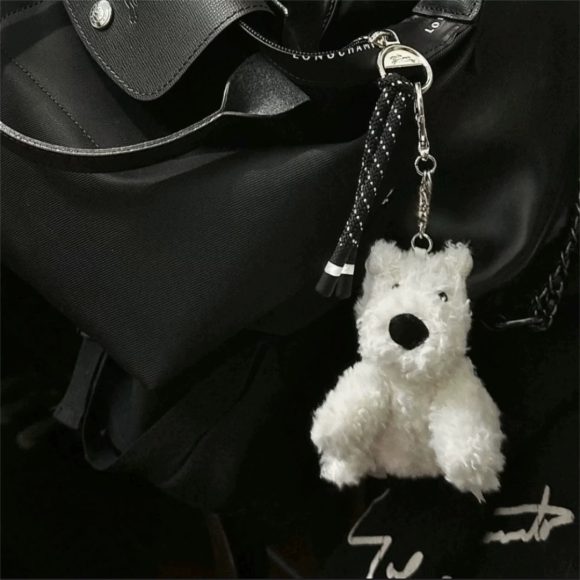 Puppy Plush Toys Keychain Backpack Pendant - Image 2