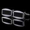 Square Men's Cufflinks Spot Simple French Cuff Buttons - Image 4