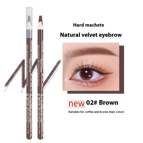 Hard Core Waterproof Natural Not Smudge Eyebrow Pencil - Image 6