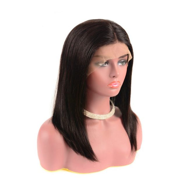 Straight human hair wigs13 * 4 Brazilian Hair - Image 4
