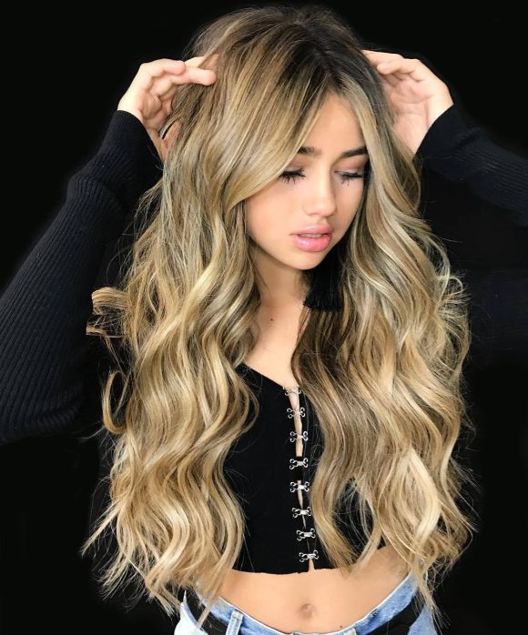 Women's Mixed Color Mid-length Synthetic Wigs Rose Net Wig - Image 3