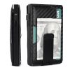 Wallet Creative Carbon Fiber Pattern Simple Men's Card Holder - Image 4