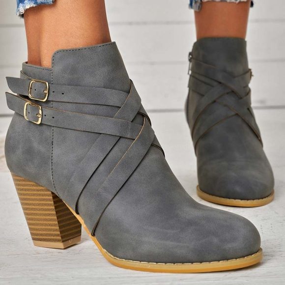 In Stock Short Boots Plus Size Height Increasing - Image 5