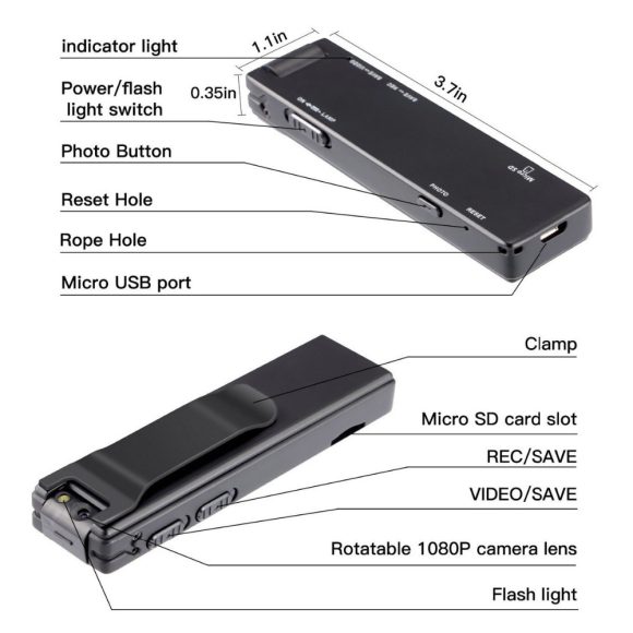 A3 metal strong magnetic digital recorder - Image 3