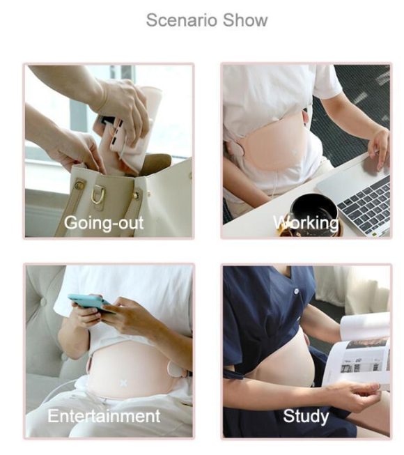 Rechargeable Relaxation Menstrual Pain Patch Relieving Massage Belt - Image 8