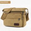 Men's Shoulder Bag Retro Leisure Crossbody Bag Outdoor Sports Canvas Bag - Image 2