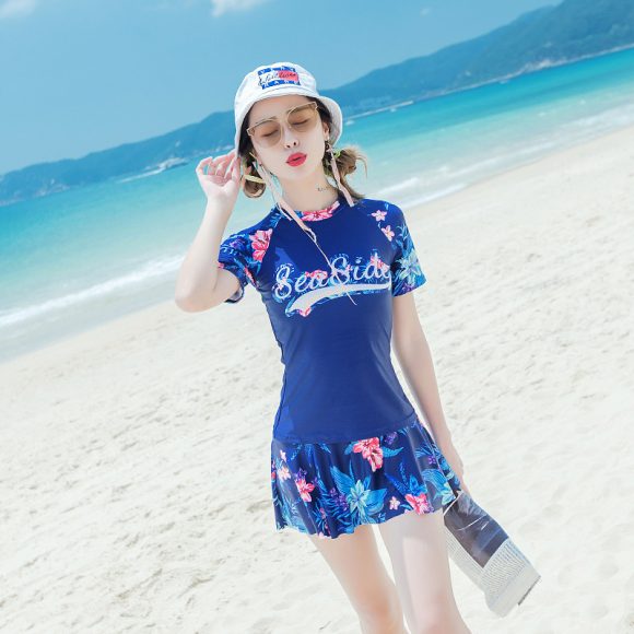 Children's Swimsuit Parent-child Outfit A Family Of Three And Four New Model - Image 5