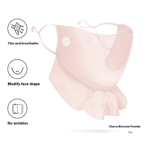Women's Outdoor Driving Cycling UV-proof Chiffon Sunscreen Mask - Image 5