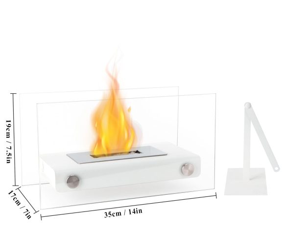 Desktop Living Room Dining Table High-grade Ornaments Real Fire Ethanol Fireplace Heating Decoration - Image 3