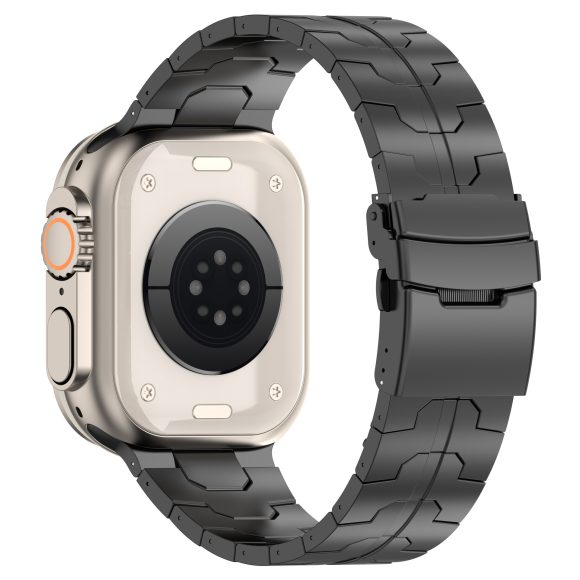 Solid Color Titanium Alloy High-end Metal Wrist Strap - Image 4