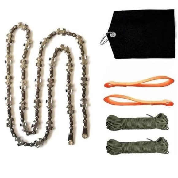 24 inch portable hand chain saw outdoor survival hand saw garden garden hand saw outdoor wire saw - Image 5