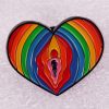 Cartoon Rainbow Metal Brooch - Image 9