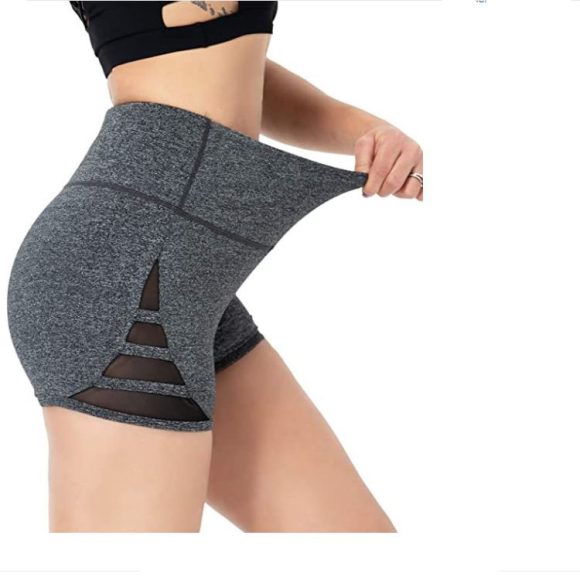 Woman Net Red Peach Hip Yoga Pants - Image 4