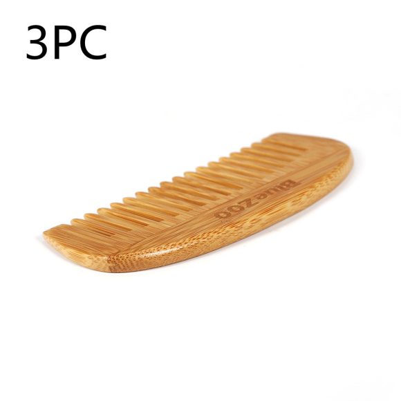 Natural Bamboo Wooden Hair Comb Massage Scalp Anti-static Men Comb 12x5.2cm Women Hair Styling Tool Head Meridian Massage Comb - Image 2
