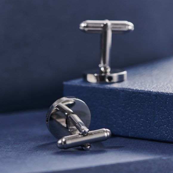 High Quality Custom Name Date Stainless Steel Cufflinks Personalized Metal Cuff Links For Men Wedding Jewelry - Image 4