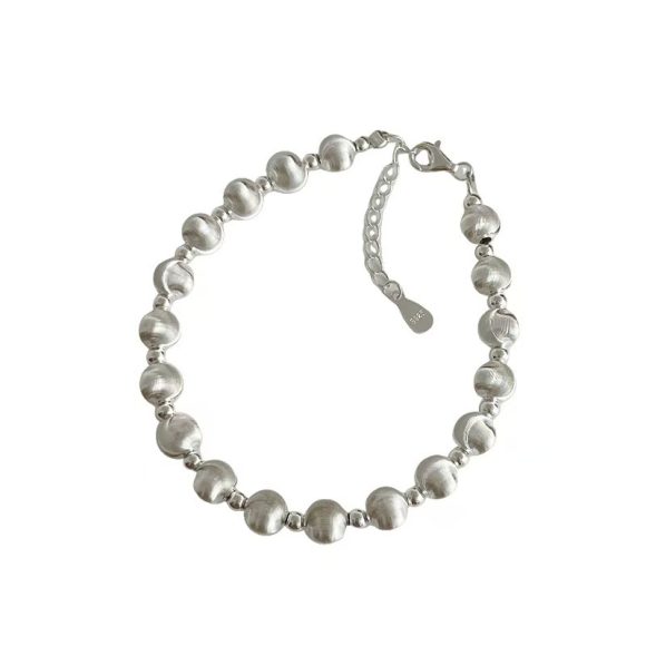 Women's Brushed Cat Eye Bead Bracelet - Image 4
