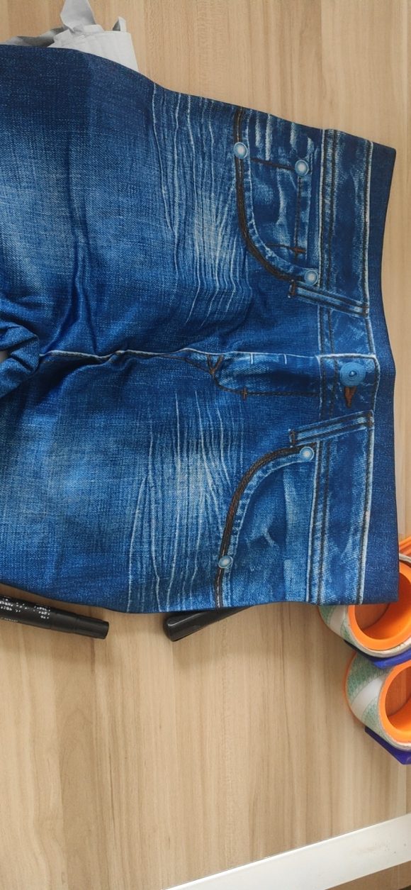 High Rise Waist Skinny Slim Fit Stretch Casual Basic Denim Pants With Faux  Pockets - Image 7