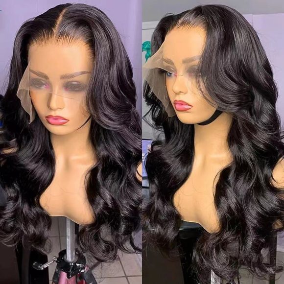 Women's Long Roll Mechanism Lace Chemical Fiber Wig Head Cover - Image 5