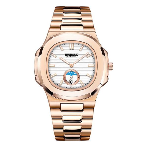 New Retro Steel Belt Quartz Watch Waterproof Leisure All-match - Image 5