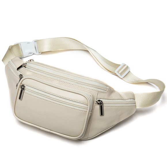 Men's Sheepskin Mobile Phone Waist Bag Sports Leisure - Image 5