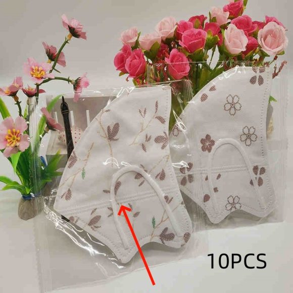 Creative Minimalist Printed Breathing Color Changing Mask - Image 8