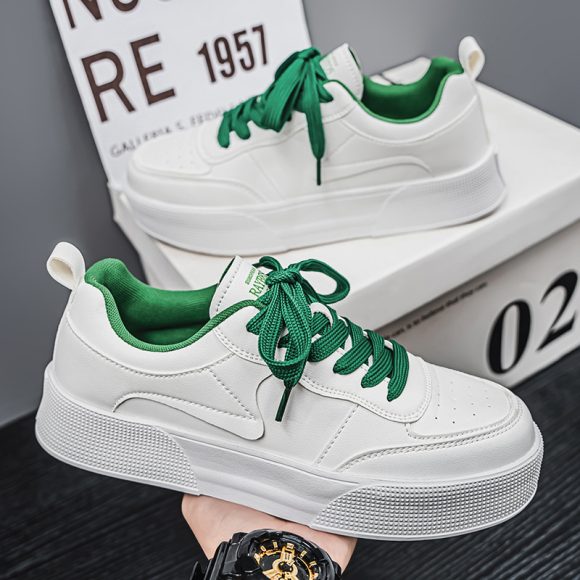 Sneakers Casual Versatile White Sports Men's Shoes - Image 2