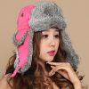 Men And Women Rabbit Fur Hat Couple Fur Skiing - Image 3
