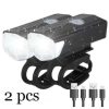 Bicycle Front Light USB Charging Highlight Headlight - Image 7