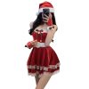 Christmas Women's Dress Stage Anchor Costume - Image 3