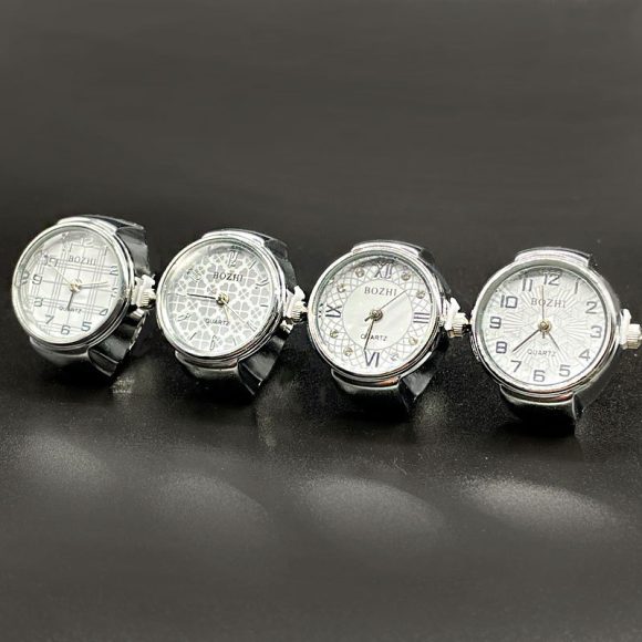 Ring Watch Simple Gold And Silver Shell All-Match Ring Watch - Image 6