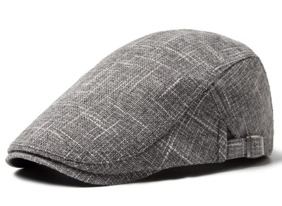 Men's Breathable Retro Casual Cotton And Linen Beret - Image 6