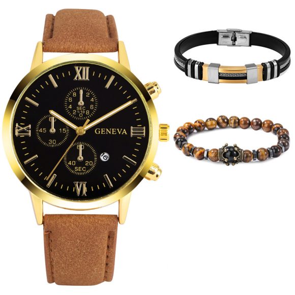 Watch Stainless Steel Bracelet Beaded Suit - Image 8