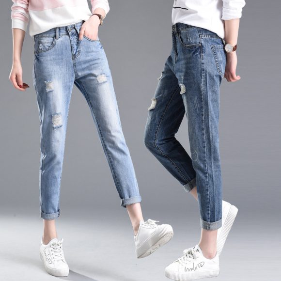 Ripped jeans for women - Image 3