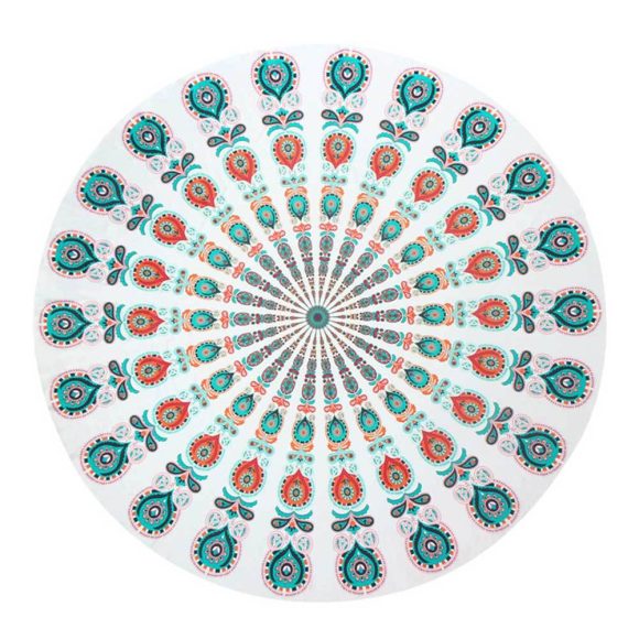 Round carpet scarf mandala tapestry - Image 2
