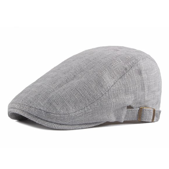 Men's British Retro Breathable Simple Light Board Advance Hats - Image 2