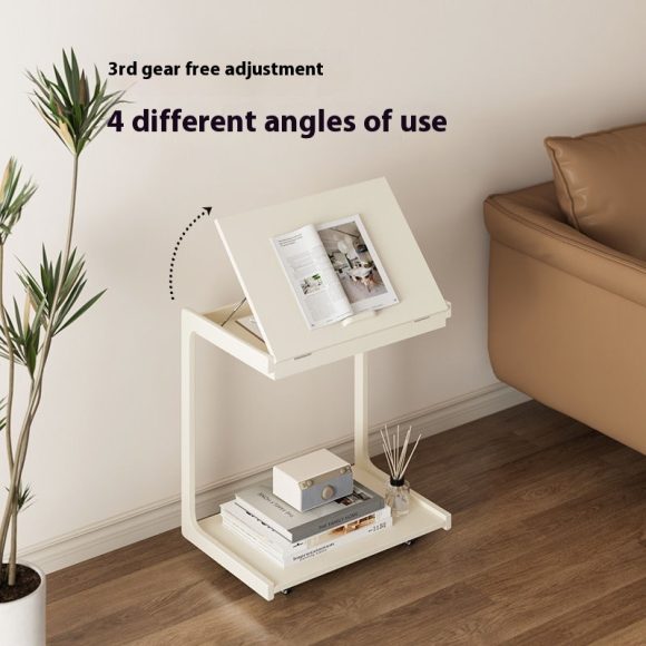 Solid Wood Side Table Living Room Home Removable Sofa Creative Mini Bedroom Bedside Multifunctional Storage - Image 2