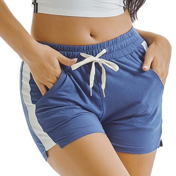 Summer Sports Shorts Gym Running Women Cycling Drawstring Shorts Workout - Image 7