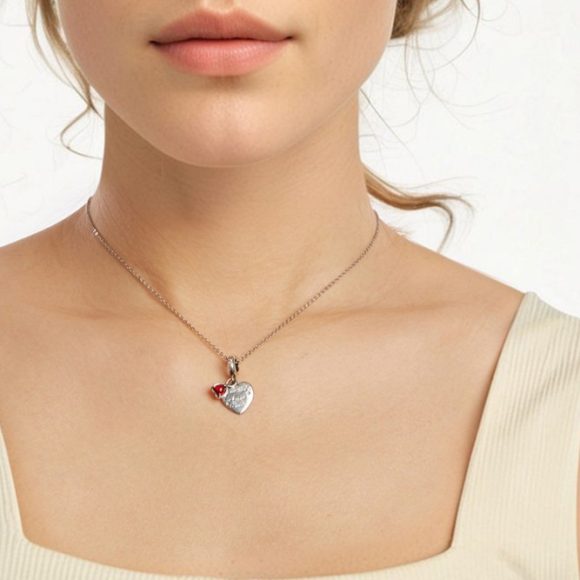 Mother's Day Double Love Card Pendant - Image 3
