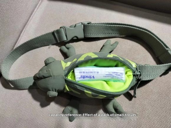 Cartoon Cute Green Lizard Bag Chameleon Children's Bags - Image 4