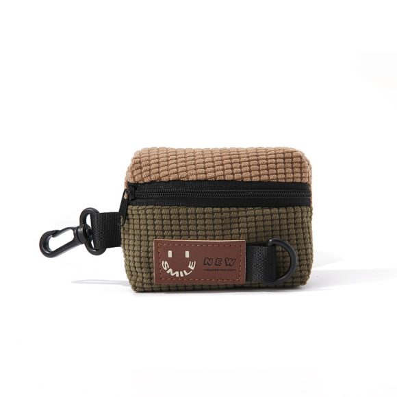 Corduroy Portable Storage Outdoor Cycling Pannier Bag - Image 5