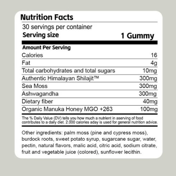 Cured 3 In 1 Gummies Cured Shilajit Gummies For Men - Image 3