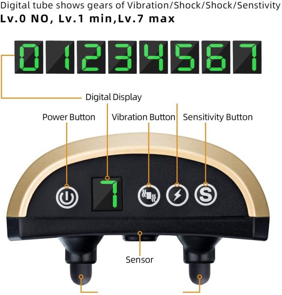 Electronic Dog Training Device With Electric Shock Collar And Screen - Image 6